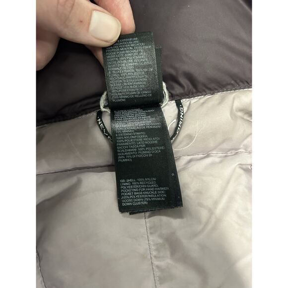 The North Face 600 Goose Down Parka Jacket Long Purple Women’s Size Medium - Picture 14 of 14